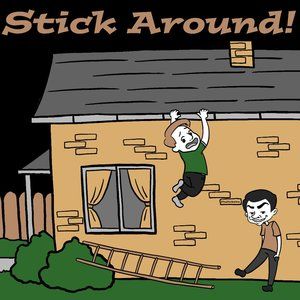 Stick Around Mens VinDicktive 50/50 Cotton/Poly Short Sleeve T Shirt XL